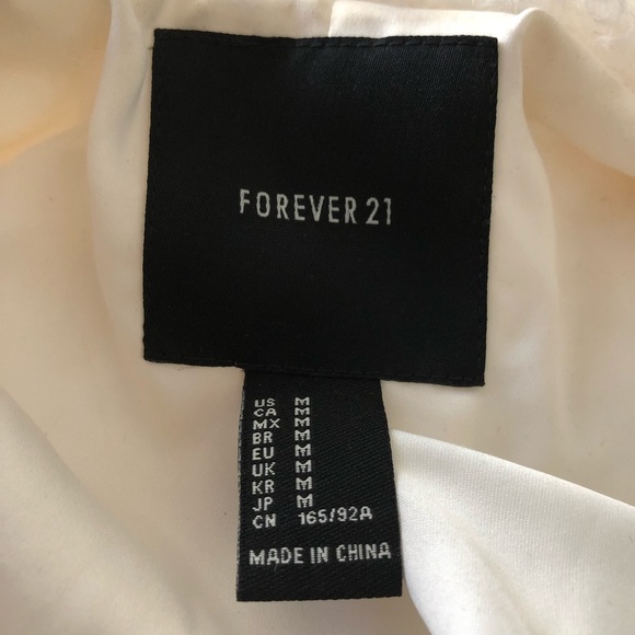 Puffy Fur Jacket in White - Picture 4 of 5